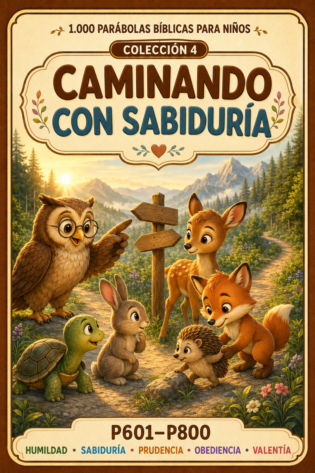 Portada de la Colección 4, Caminando con Sabiduría