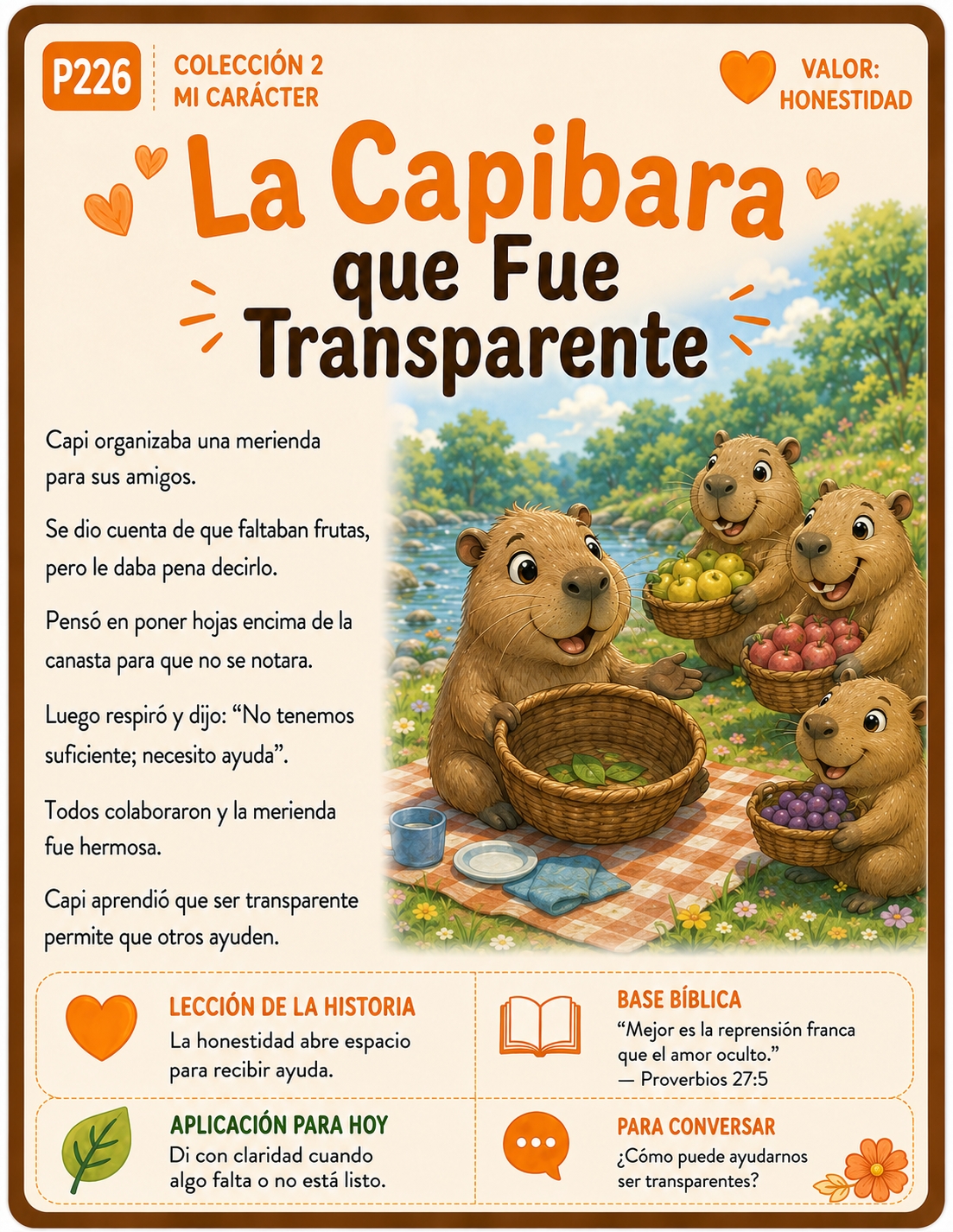 Página P226 de Mil Parábolas Kids
